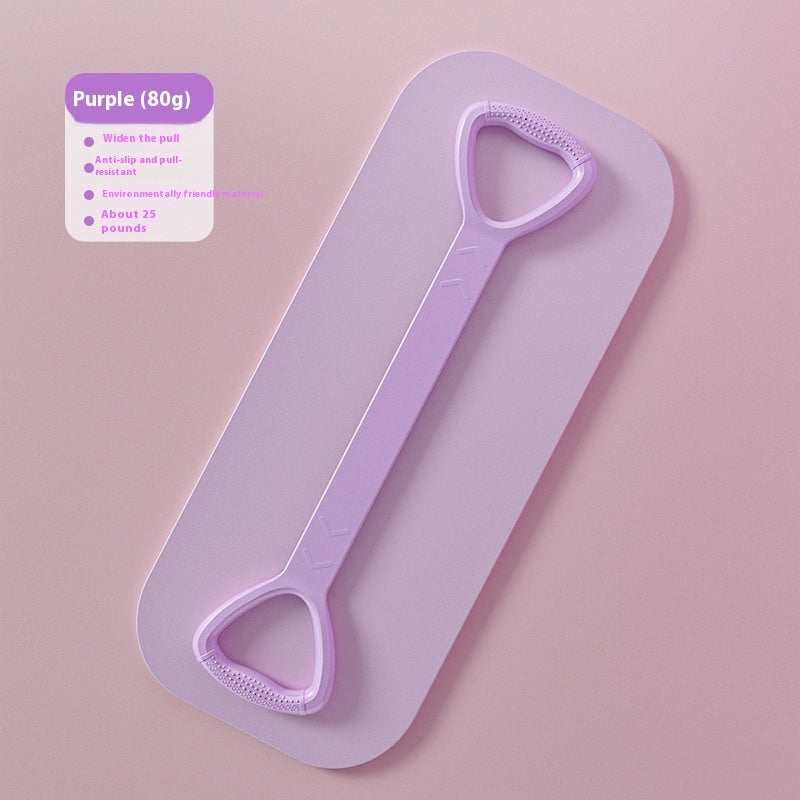 8 Words Chest Expander Yoga Fitness Resistance Band Resistance