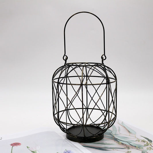 Modern Metal Candle Holder - Romantic Table Decor
