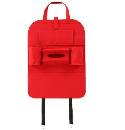 Multi-Purpose Car Seat Organizer Bag – Wool Felt Storage