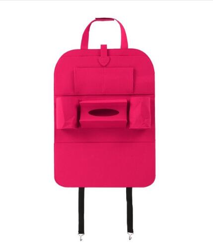 Multi-Purpose Car Seat Organizer Bag – Wool Felt Storage