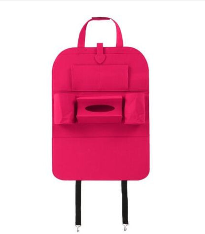 Multi-Purpose Car Seat Organizer Bag – Wool Felt Storage