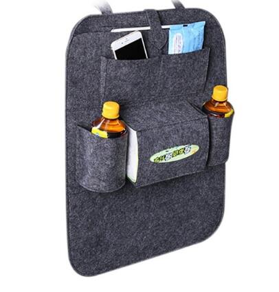 Multi-Purpose Car Seat Organizer Bag – Wool Felt Storage