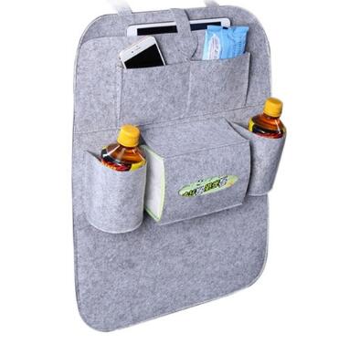 Multi-Purpose Car Seat Organizer Bag – Wool Felt Storage
