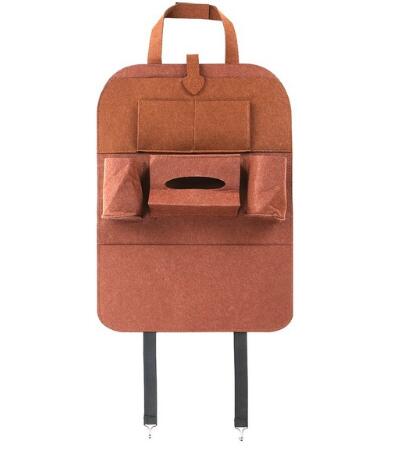Multi-Purpose Car Seat Organizer Bag – Wool Felt Storage