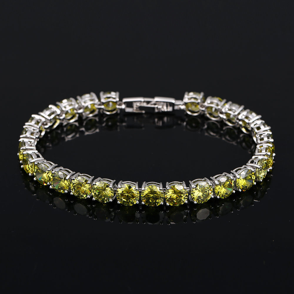 Luxury CZ Crystal Bridesmaids Bracelet
