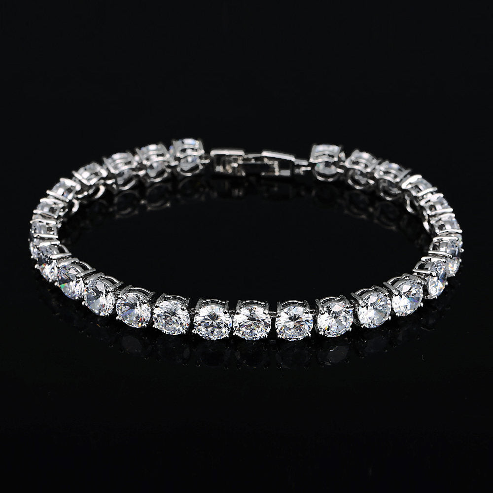 Luxury CZ Crystal Bridesmaids Bracelet