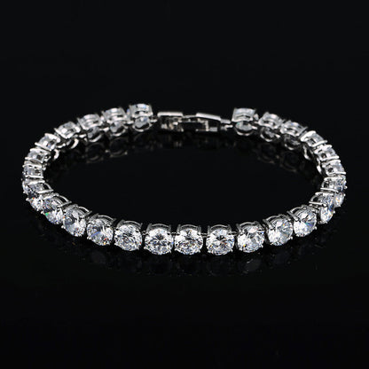 Luxury CZ Crystal Bridesmaids Bracelet