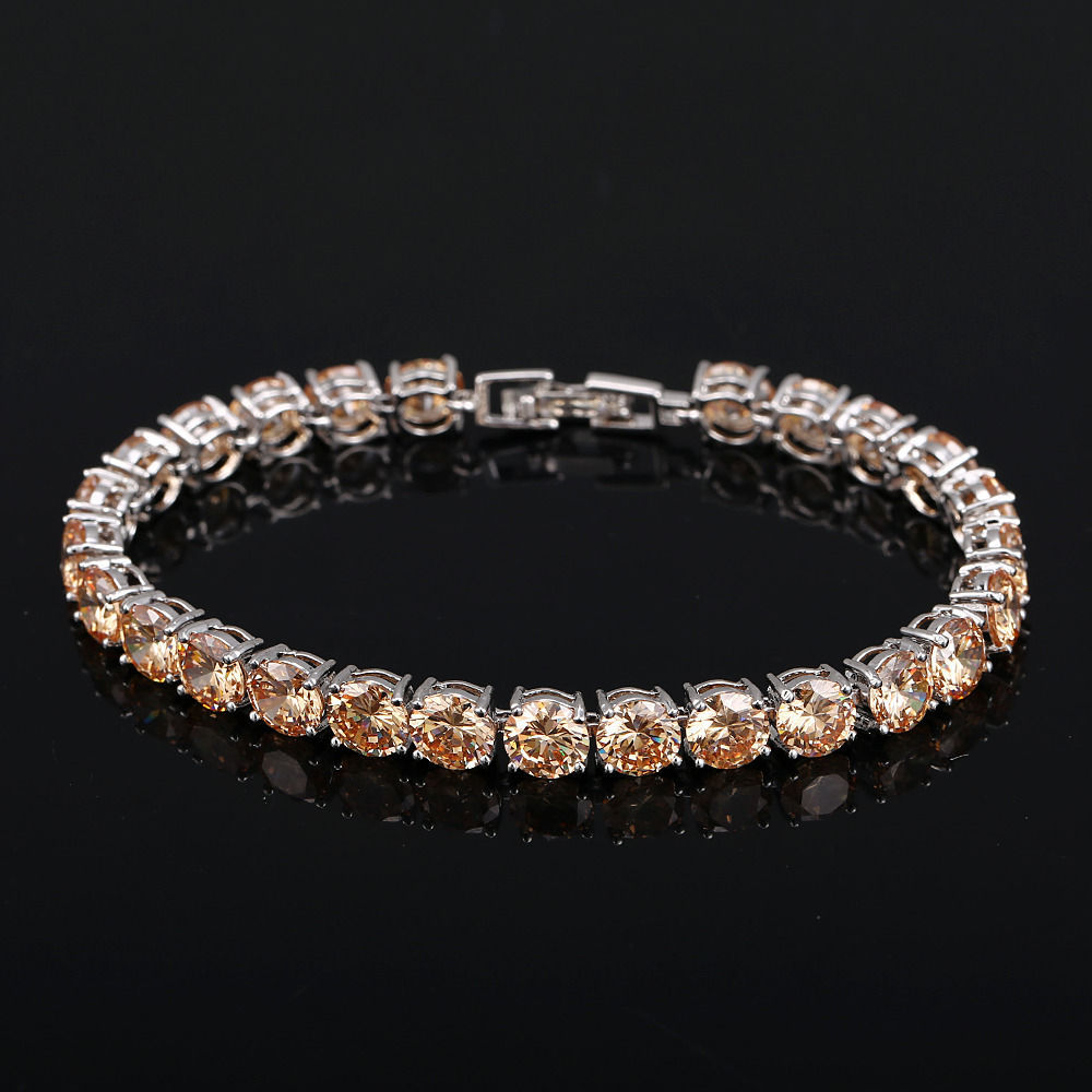Luxury CZ Crystal Bridesmaids Bracelet