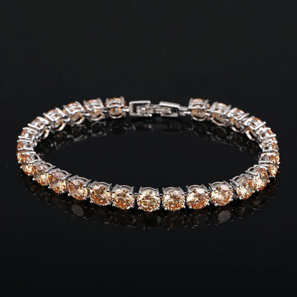 Luxury CZ Crystal Bridesmaids Bracelet
