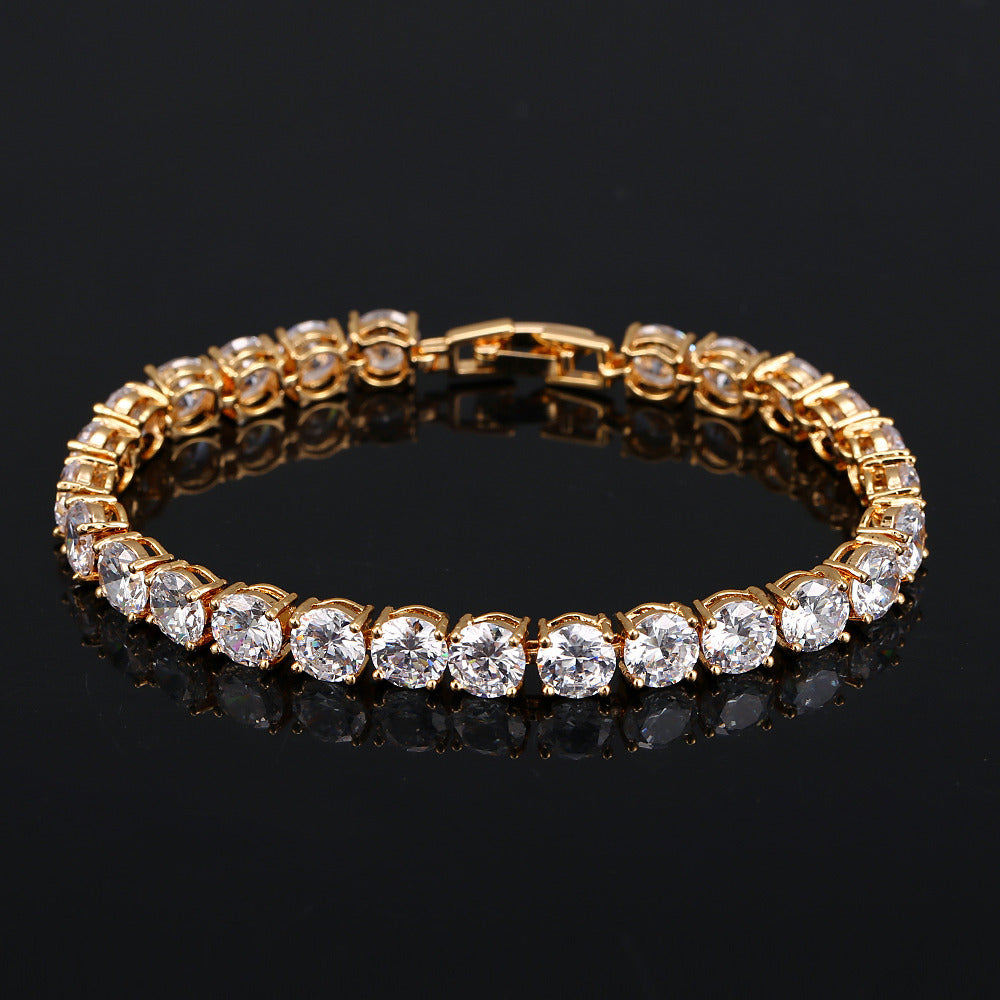 Luxury CZ Crystal Bridesmaids Bracelet