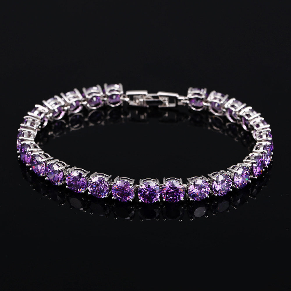 Luxury CZ Crystal Bridesmaids Bracelet