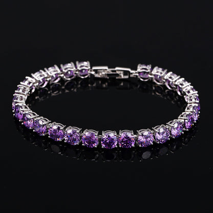Luxury CZ Crystal Bridesmaids Bracelet