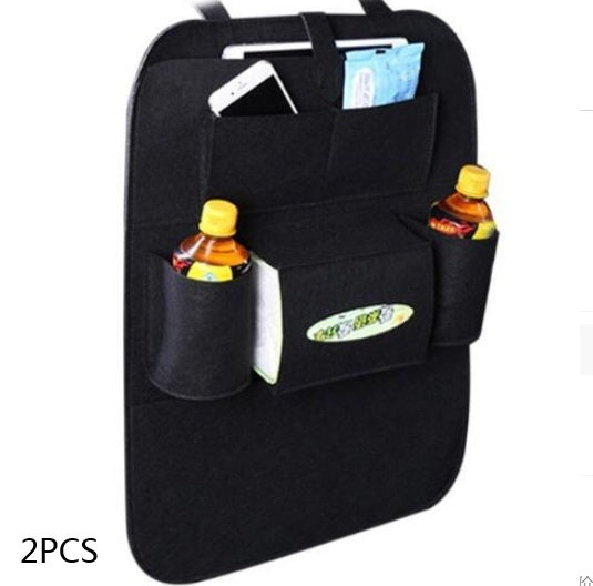 Multi-Purpose Car Seat Organizer Bag – Wool Felt Storage