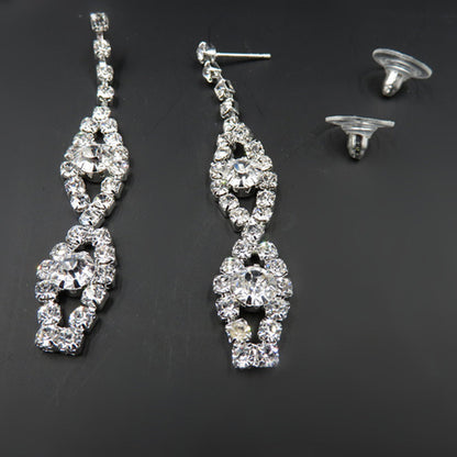 Two-Piece Bridal Jewelry Set | Elegant Alloy Wedding Accessories