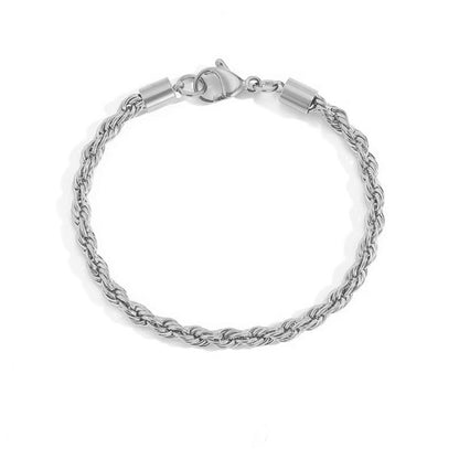 Gold-Plated Twist Chain Bracelet | European & American Style