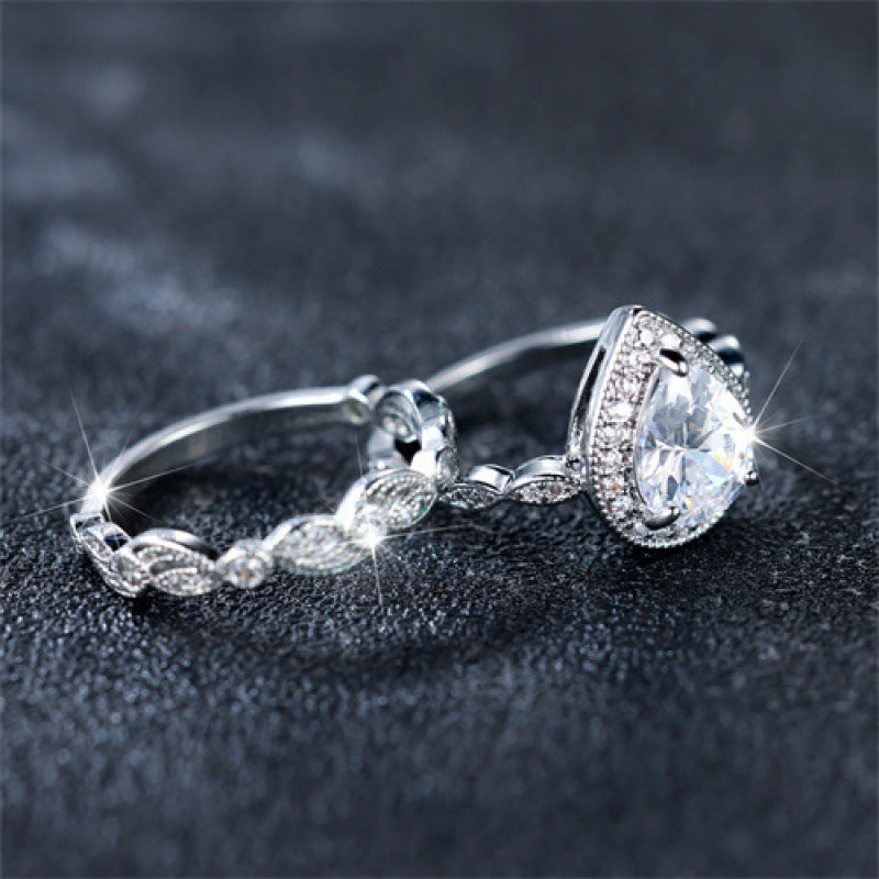 Water Drop Ring Set