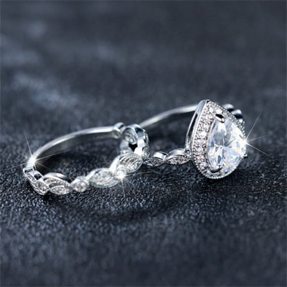 Water Drop Ring Set