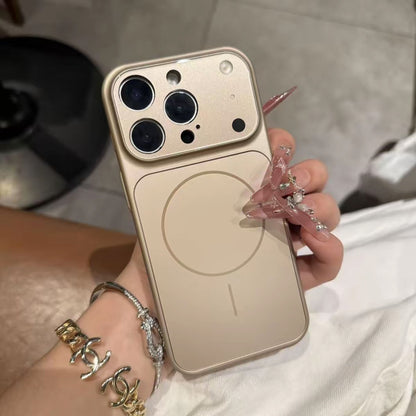 Solid Color All-inclusive Magnetic Phone Case