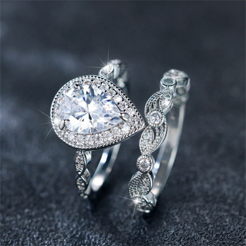 Water Drop Ring Set