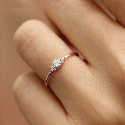 Women's Japanese Rhinestone Ring