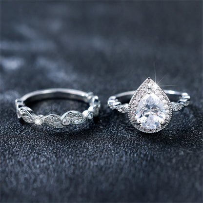 Water Drop Ring Set