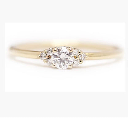 Women's Japanese Rhinestone Ring