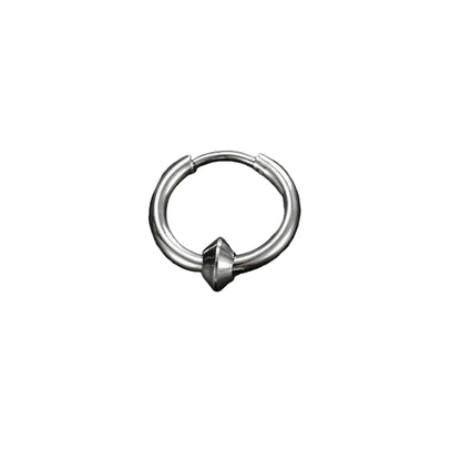 Punk Stainless Steel Hoop Earrings