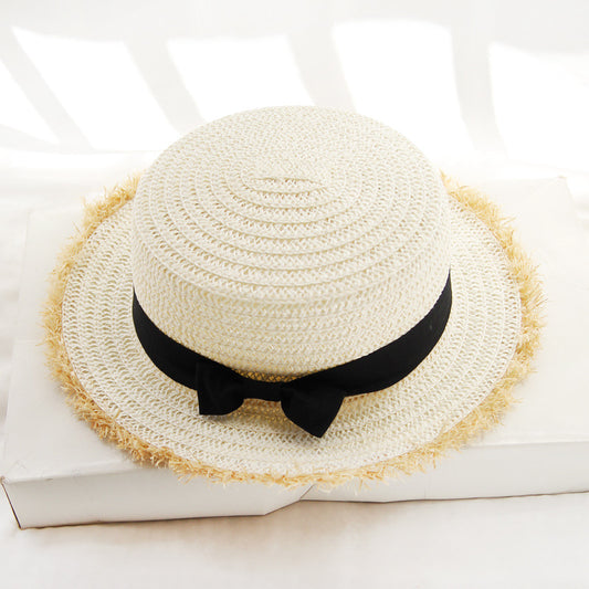 Straw Hat Lady's Sun Visor To Protect Against The Outdoors