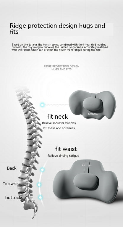 Car Memory Foam 3D Surroundi Neck Pillow