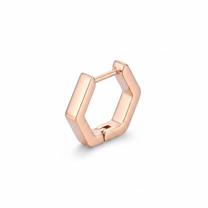 Punk Stainless Steel Hoop Earrings