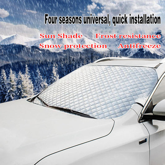 Car Windshield Cover - Snow, Ice & Sun Protection
