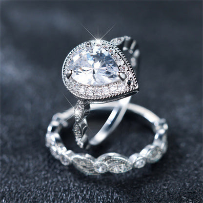 Water Drop Ring Set